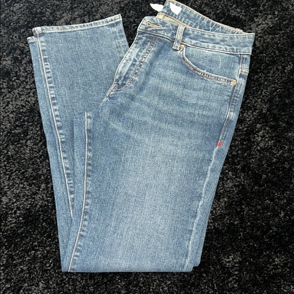 Warp + Weft Classic Blue Denim Jeans - Picture 1 of 5